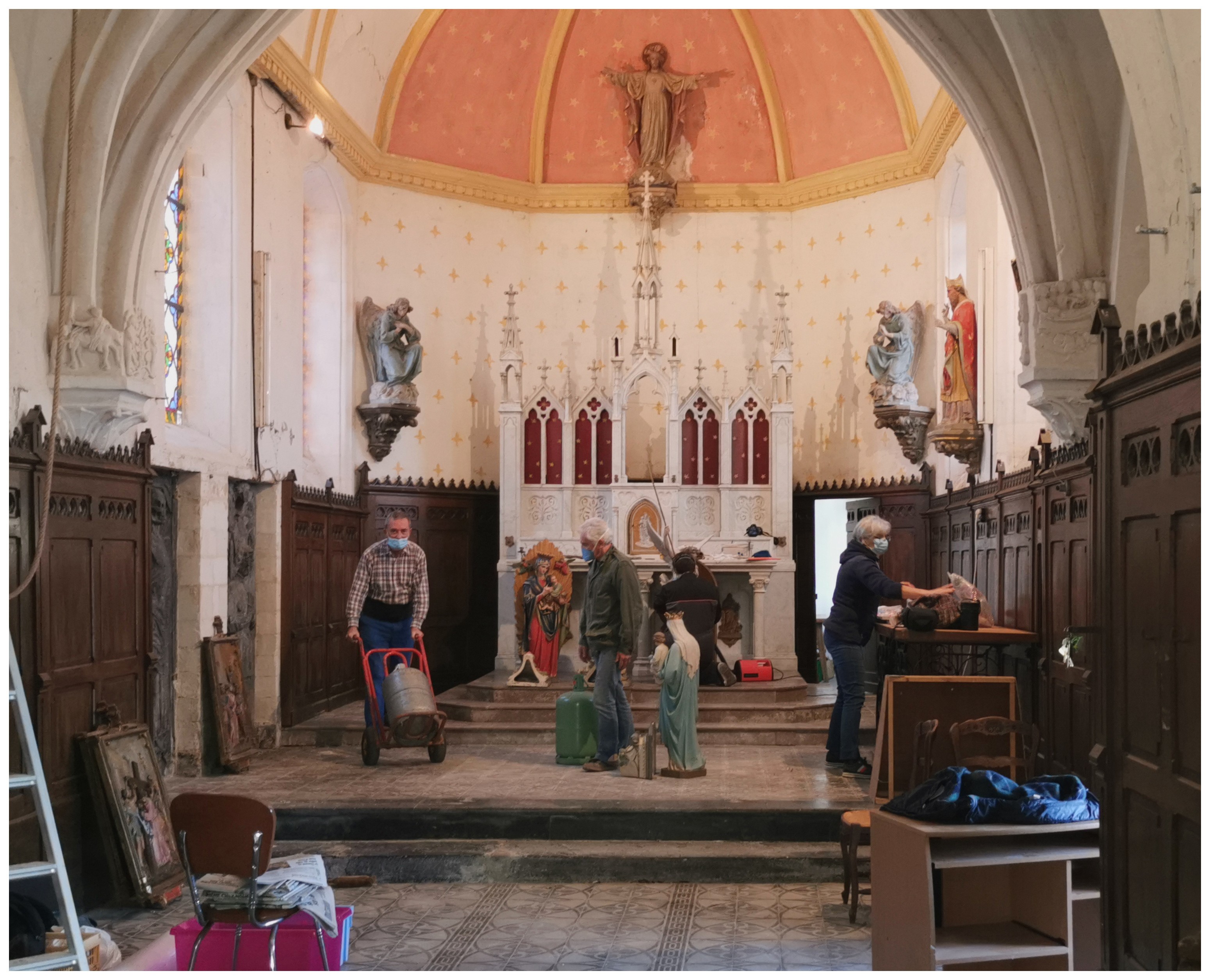 Restauration de l'église Saint-Martin